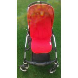 Bugaboo Bee push chair in red